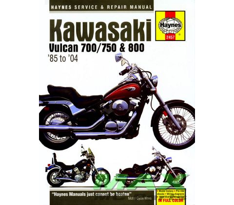 Haynes bog KAWASAKI VN700 VN750 VN800