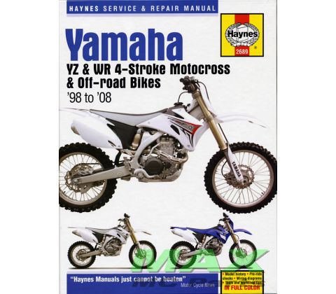 Haynes bog YAMAHA YZ250 YZ250F YZ450F