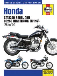 Haynes bog HONDA CMX250 REBEL 96-16