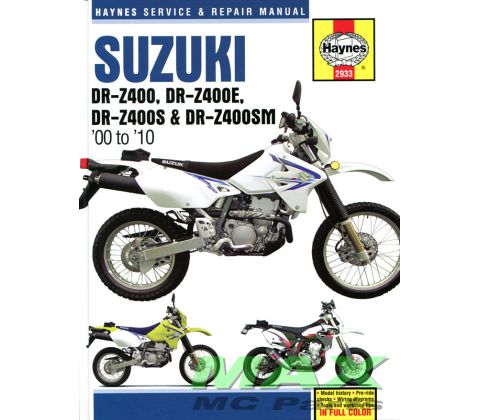 Haynes bog SUZUKI DR-Z400 /E/S/SM 00-10