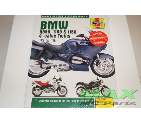 Haynes bog BMW R850 R1100 R1150 4-VALVE