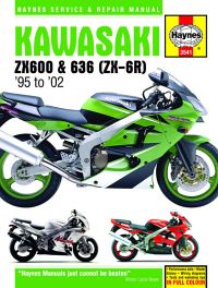 Haynes bog KAWASAKI ZX-6R ZX-636 95-02
