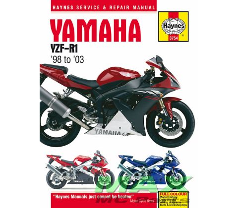 Haynes bog YAMAHA YZF1000 R1 98-03