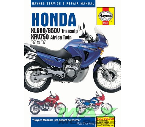 Haynes bog HONDA XL600 XL650 XRV750 87-0