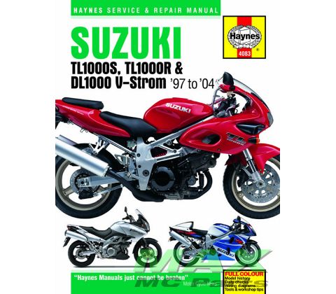 Haynes bog SUZUK TL1000S/R DL1000V-STROM