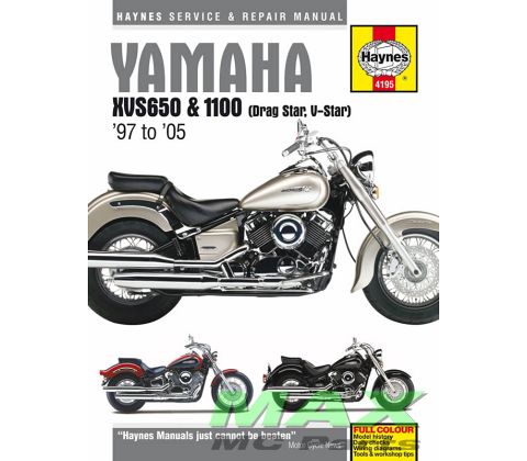 Haynes bog YAMAHA XVS650 XVS110 STAR 97-