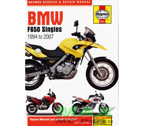 Haynes bog BMW F650 94-07