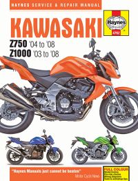 Haynes bog KAWASAKI Z750 Z1000  03-08