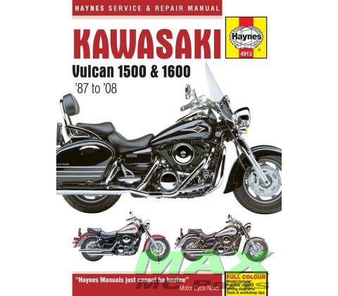 Haynes bog KAWASAKI VN1500 VN1600 87-08
