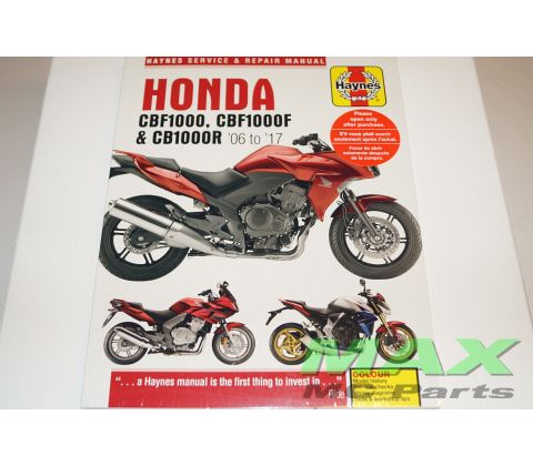 Haynes bog HONDA CB1000R CBF1000  06-17