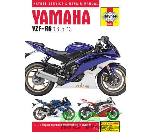 Haynes bog YAMAHA YZF-R6 YZF600 06-13