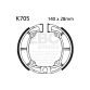 EBC Brake shoe set FRONT K705
