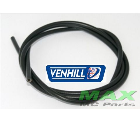 YDERKABEL M/TEFLON SORT 15M 7MM/2,25MM