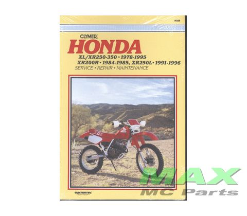 Clymer HONDA XL250 XL350 XR250 XR350