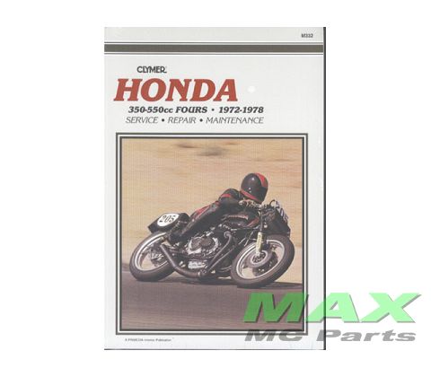 Clymer HONDA  CB350F CB400F CB500F