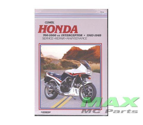 Clymer HONDA VF750 VF1000 INTERCEP 83-85