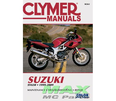 Clymer SUZUKI SV650N/S 99-04