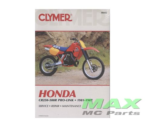 Clymer HONDA CR250 CR500 81-87