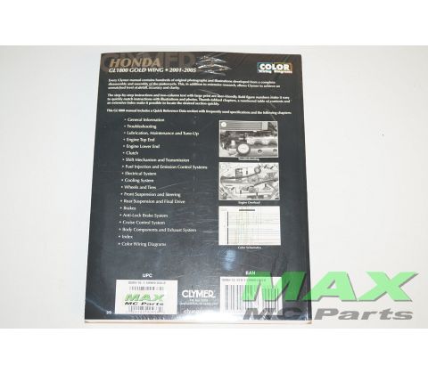Clymer HONDA GL1800 GOLDWING