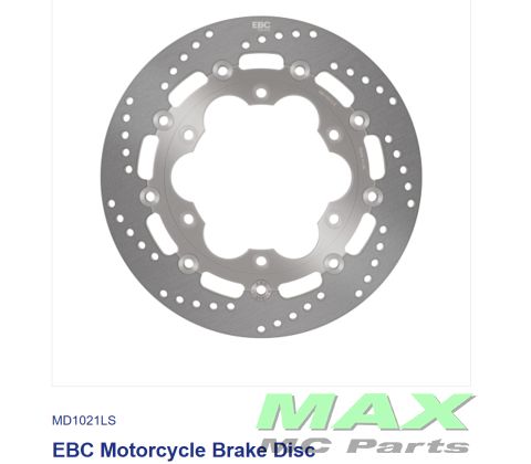 EBC Pro-Lite Disc*FRONT* MD1021LS