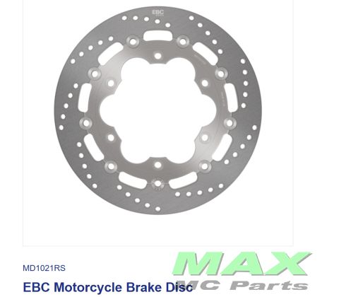 EBC Pro-Lite Disc*FRONT* MD1021RS