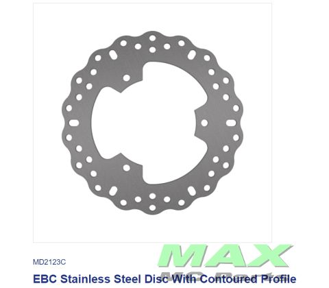 EBC C DISC REAR MD2123C CONTUR