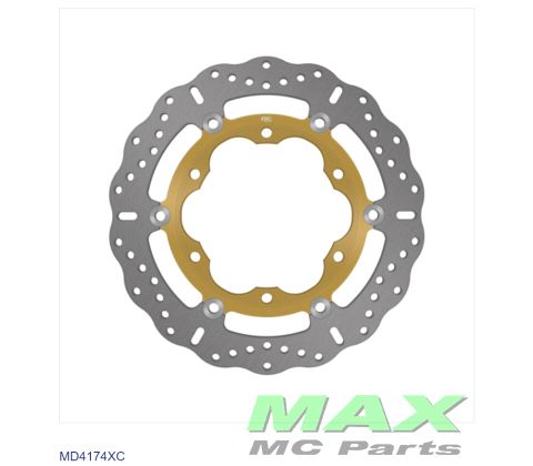 EBC DISC *FRONT* MD4174XC CONTOUR