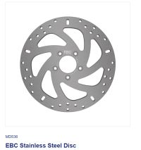 EBC STAINLESS FRONT DISC XG750