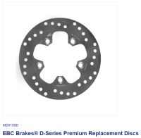 EBC Scooter disc *REAR* MD9109D AN400