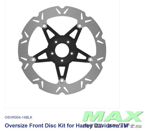 EBC V-DISC *FRONT* OSVR004-14BLK RH/LH