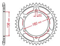 Bagkædehjul RacePro 5/47T  *USE 5/47T*