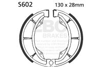 EBC Brake shoe set FRONT/REAR S602