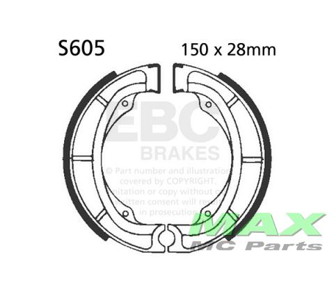 EBC Brake shoe set S605