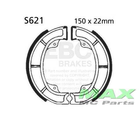 EBC Brake shoe set S621