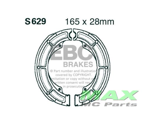 EBC Brake shoe set S629 LTF250 LTF4WD