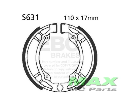 EBC Brake shoe set S631