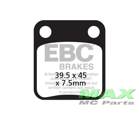 EBC Scooter Disc pad set SFA054