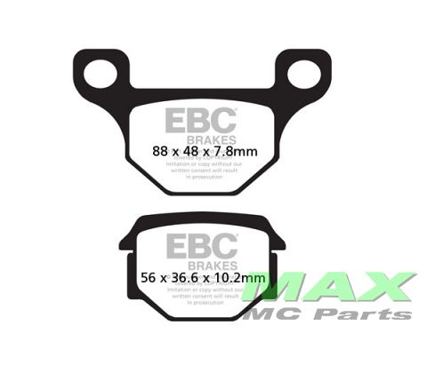 EBC Scooter Disc pad set SFA093