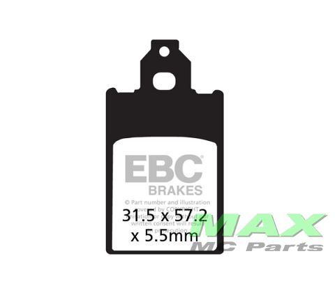 EBC Scooter Disc pad set SFA115
