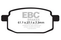 EBC Scooter Disc pad set SFA169
