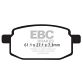 EBC SCOOTER DOUBLE H Disc pad set