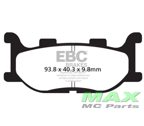 EBC Scooter Disc pad set SFA199