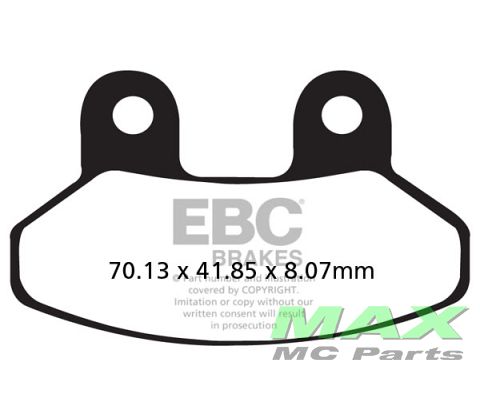 EBC Scooter Disc pad set SFA306 SYM