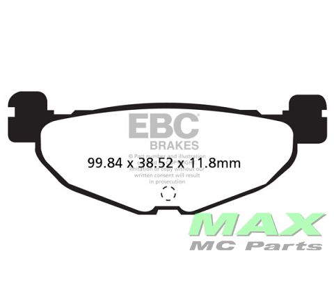 EBC Scooter Disc pad set SFA408