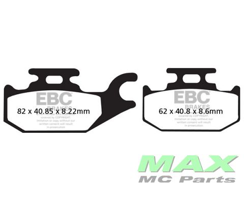 EBC Scooter Disc pad set SFA413