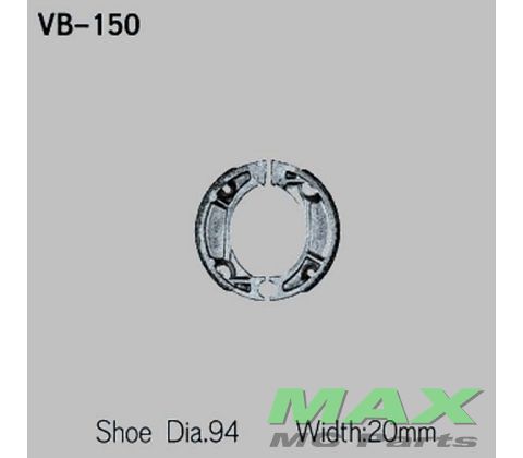 VESRAH Bremsebakker VB150 *USE: H333*