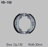 VESRAH Bremsebakker VB158