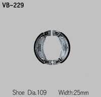 VESRAH Bremsebakker VB229 *USE: EBC Y503