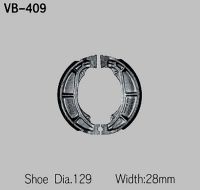 VESRAH Bremsebakker VB409 EBC: S602 K602