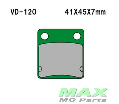 VESRAH Bremseklodser VD120